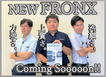 NEW フロンクス 先行予約受付開始！！